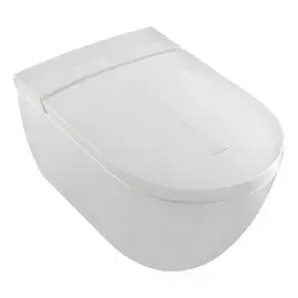 Унітаз ViClean-I 200 Villeroy & Boch V0E200R1 White Alpin CeramicPlus — вид на білому тлі