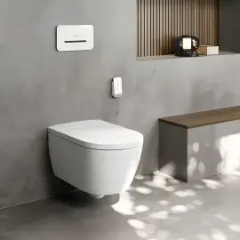 Унітаз ViClean-I 200 Villeroy & Boch V0E200R1 White Alpin CeramicPlus — бічний ракурс