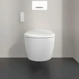 Унітаз ViClean Supreo Villeroy & Boch V16EN2R1 White Alpin CeramicPlus — вид ззаду