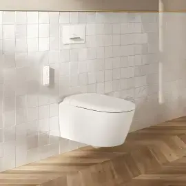 Унітаз ViClean Supreo Select Villeroy & Boch V16EN3R1 White Alpin CeramicPlus — вид спереду