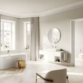 Унітаз ViClean Supreo Select Villeroy & Boch V16EN3R1 White Alpin CeramicPlus — вид ззаду