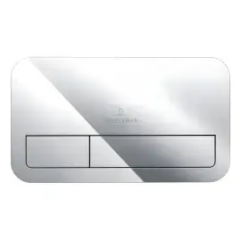 Панель смыва унитаза ViConnect 200S Villeroy & Boch 92249061 — вид на белом фоне