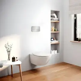 Панель смыва унитаза ViConnect 200S Villeroy & Boch 92249061 — боковой ракурс