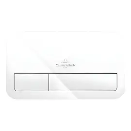 Змивна клавіша ViConnect 200S Villeroy & Boch 92249068 White — вид на білому тлі