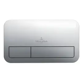 Панель смыва унитаза ViConnect 200S Villeroy & Boch 92249069 — вид на белом фоне