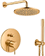 Brushed honey gold