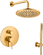Brushed honey gold