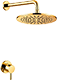 Brushed honey gold
