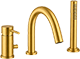 Brushed honey gold