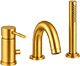 Brushed honey gold