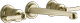 Brass Brushed PVD