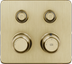 Brass Brushed PVD