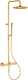 Brushed honey gold