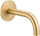 Brushed honey gold