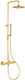 Brushed honey gold