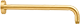Brushed honey gold