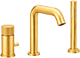 Brushed honey gold