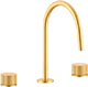 Brushed honey gold