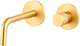 Brushed honey gold