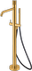 Brushed honey gold