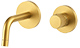 Brushed honey gold