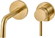 Brushed honey gold