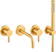 Brushed honey gold