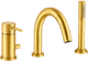 Brushed honey gold