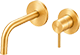 Brushed honey gold