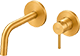 Brushed honey gold