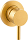 Brushed honey gold