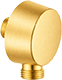 Brushed honey gold