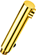 Brushed honey gold